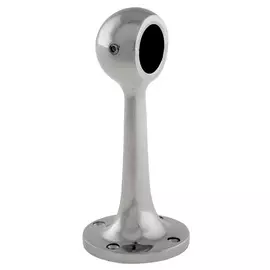 Держатель трубы усиленный, торцевой GP65 CHROME