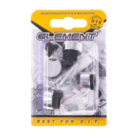 держатель зеркала темпо хром /4шт/