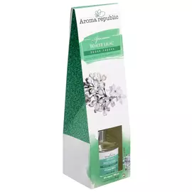 Диффузор ароматический 100мл Italy "Белая сирень" Aroma republic 90032