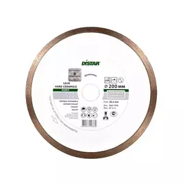 диск алмазный 125мм*22.23мм сплошной сухой, hard ceramics distar 11115048010