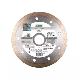 диск алмазный 125мм*22.23мм сплошной сухой, razor distar 11115062010