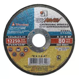 диск зачистной по металлу 125*6,0*22 (луга)