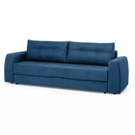 диван-кровать bruno double 2420х880х720 синий