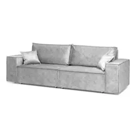 диван-кровать bruno loft 2250х1000х890 светло-серый