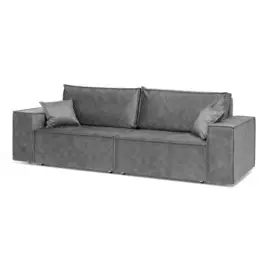 диван-кровать bruno loft 2250х1000х890 темно-серый