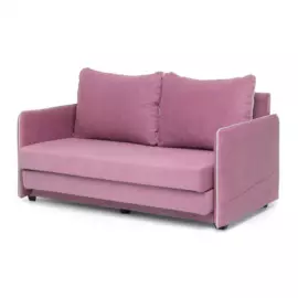 диван-кровать nrava sweet 1340х830х800 розовый