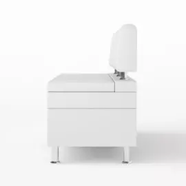 диван кухонный norta hippo белый 1500х490х770