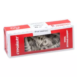 ДЮБЕЛЬ ДЛЯ ГИПСАКОРТОНА DRIVA НЕЙЛОН (40 ШТ)