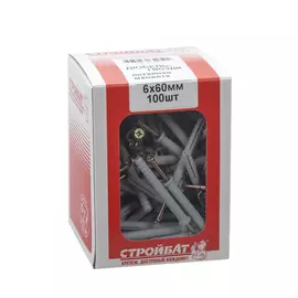 дюбель-гвоздь 6х60 пот (100 шт)