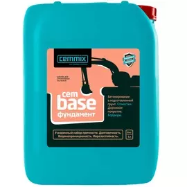 добавка для фундамента cemmix cembase, 5 л