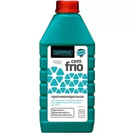 добавка противоморозная cemmix cemfrio, 1 л