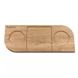 Доска деревянная для подачи напитков 18х44см 4680009858190