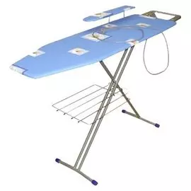 гладильная доска ника 7 122x38см фанера