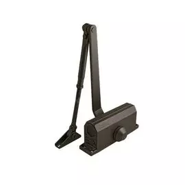 Доводчик дверной NORA-M №4S морозостойкий до 120кг бронза 604bronza