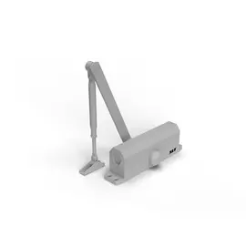 доводчик дверной slt dc-080 (60-80) серебро