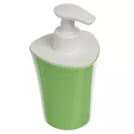 дозатор для жидкого мыла smile зеленый 408-03