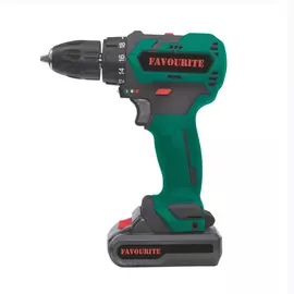 дрель аккумуляторная favourite dc-18nb, 18в, 2а/ч li-lon, 10мм (2акк и кейс)