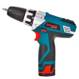 Дрель аккумуляторная HAMMER ACD121LE PREMIUM LiION/12В/1/1.3Ач 10мм 0-350/0-1050об/мин 20Нм, сумка