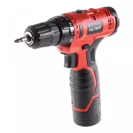 дрель аккумуляторная military cd10.8li, 10,8в, 1*1,5ач li-ion,0-350\1350об\м,25нм, коробка