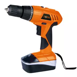 Дрель аккумуляторная ТОРН 14Л кейс Li-on 14,4В 0-430/0-1190 об/мин 1акк.