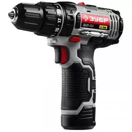 дрель-шуруповерт в коробке, 12в зубр дшл-121