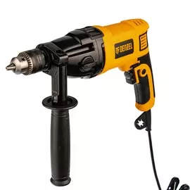 дрель ударная id-1050-2 denzel 2 скорости, 1050вт, 1100-3000об/мин, 17600уд/мин.