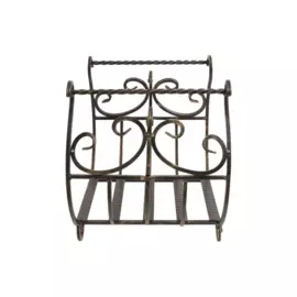 дровница кованая d120b 50*41*60см везувий