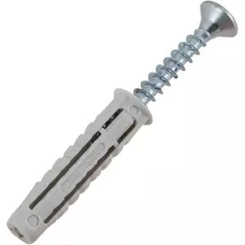 Дюбель универсальный VZ нейлон 6x32 (20 шт) -пакет TECFI