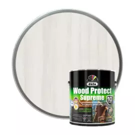 "dufa" пропитка wood protect supreme, белая 2,5л