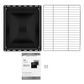 духовой шкаф электрический 60см бежеваый krona sera 60 iv