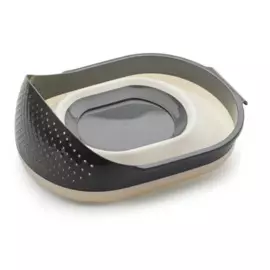 дуршлаг-миска складной со сливом "barco" apollo brc-04