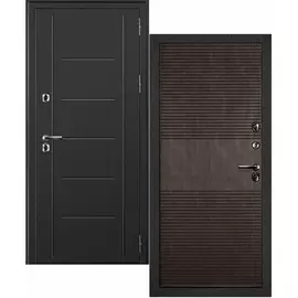 Дверь металлическая ДК Термаль 860х2050 правая венге