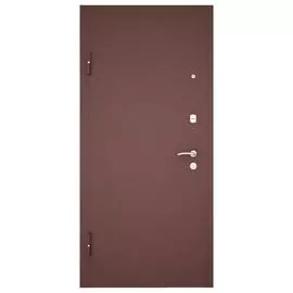 Дверь металлическая Гамма 2050*960 левая MCW 0036007 Беленый дуб