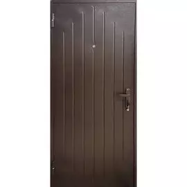 Дверь металлическая Сигма ММ 960 левая медный антик