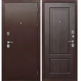 Дверь входная 10 См Толстяк Рф Медный Антик Венге (960Мм) Правая 2050х960 правая,