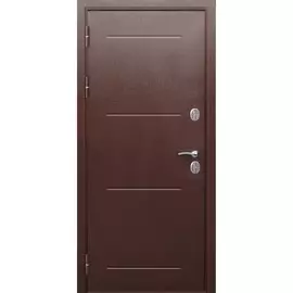 Дверь входная 11 См Isoterma Медный Антик Металл/металл (960Мм) Левая 2050х960 левая,