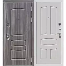 Дверь входная 12 См Гранада Белый Ясень (860Мм) Правая 2050х860 правая,