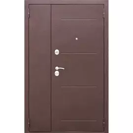 Дверь входная 7,5 см Гарда Медный антик 2050х1200мм правая, Белый ясень