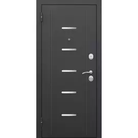 Дверь входная 7,5 см Гарда Муар 2050х960мм левая, Лиственница мокко