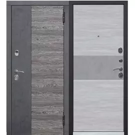 Дверь входная 9,5 См Орландо Дуб Винтаж Белый (960Мм) Правая 2.05х0.96 правая,