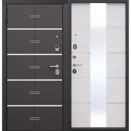 Дверь входная Европа Белый Ясень 2050х860 левая,