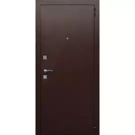 дверь входная garda 8мм 2050х860мм левая, белый ясень