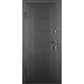 дверь входная металическая стайл 880х2066 левая белёный дуб