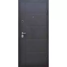 дверь входная металлическая эверест 2050х960 правая,дуб беленый