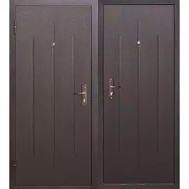 Дверь входная Стройгост 5-1 Металл/металл (880X2060L) 2060х880 левая