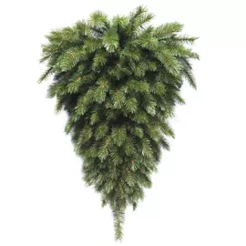 Ель декоративная 60см ЕЛКА-ПЕРЕВЕРТЫШ ЛЕСНАЯ КРАСАВИЦА пристенная 73108
