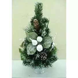Ель декоративная в корзине 41см /венки/ 990086/16W