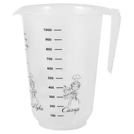 Емкость мерная 1л Plastteam PT9094