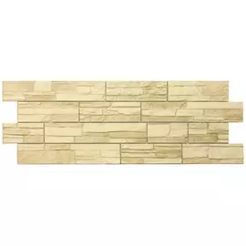 фасадная панель docke stein, цвет янтарный, 0.44 м2