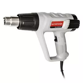 Фен технический Интерскол ФЭ-2000ЭМ 2000Вт, 210-350л/мин, 50-650 град. 385.0.1.00